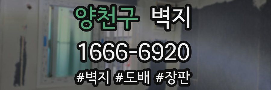 양천구 벽지