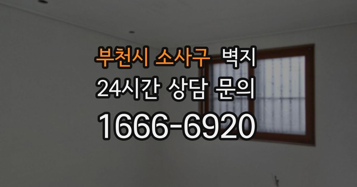 부천시 소사구 벽지