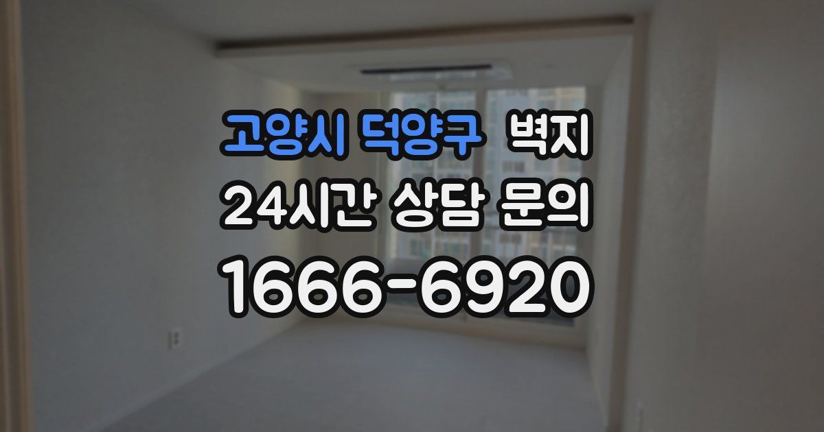 고양시 덕양구 벽지