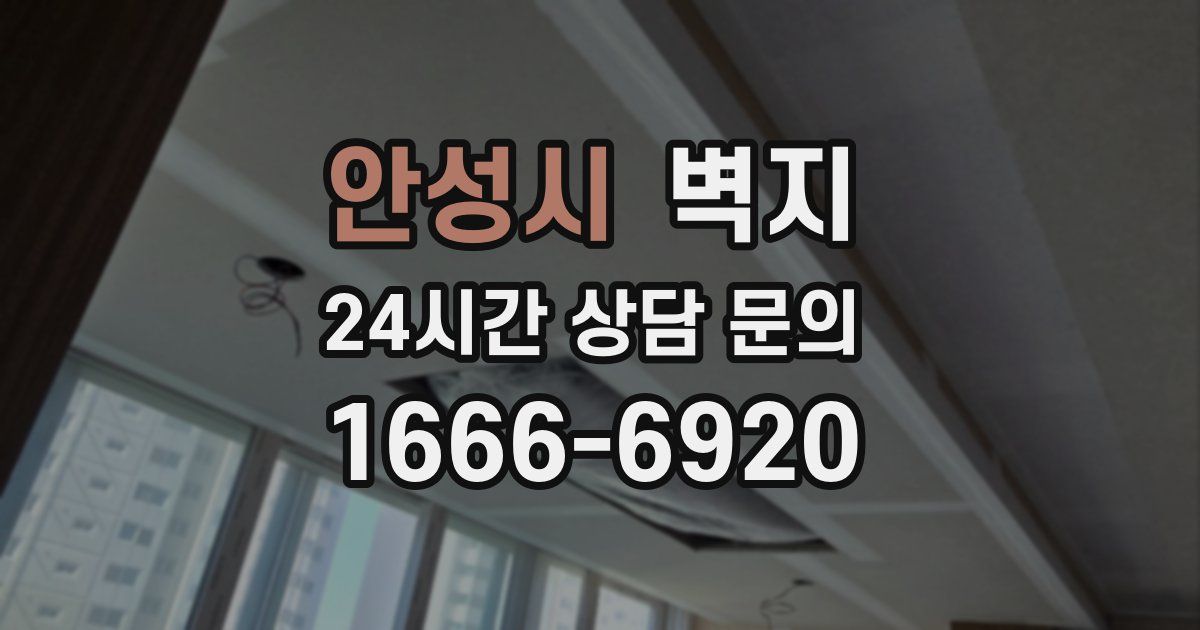 안성시 벽지