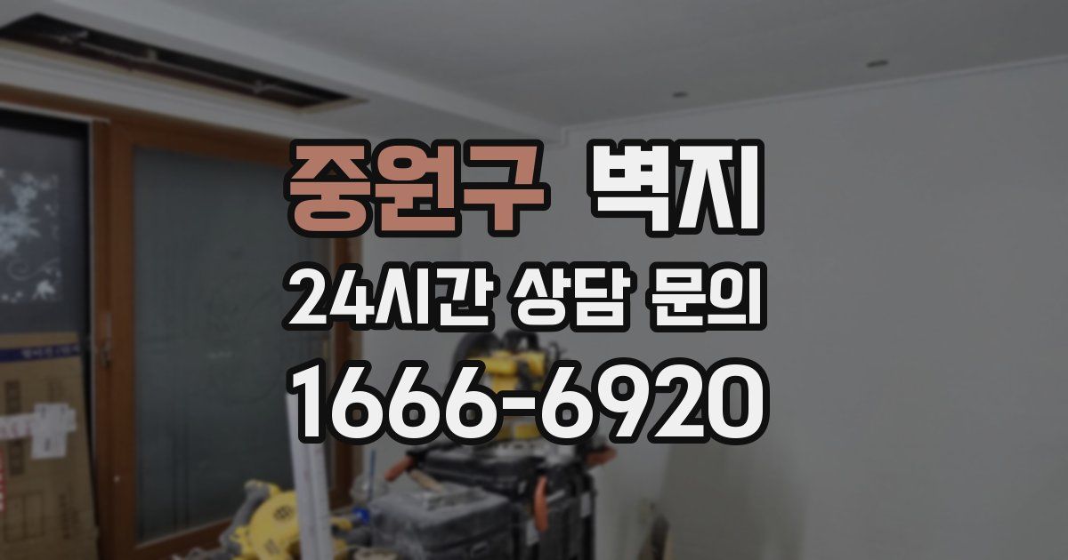 중원구 벽지
