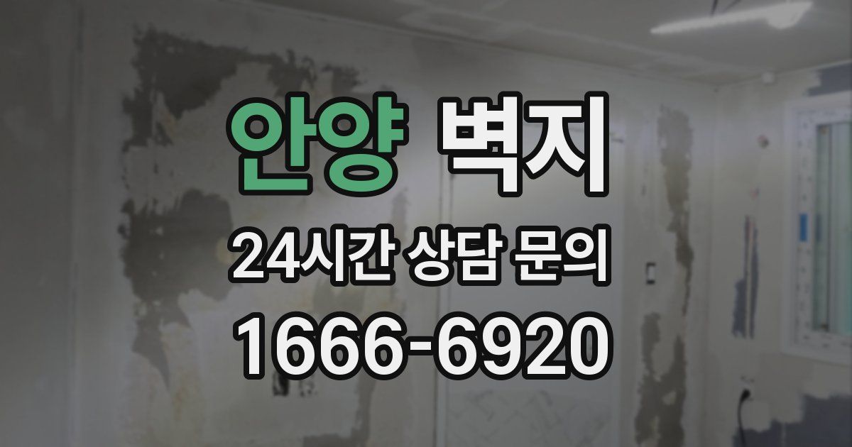 안양 벽지