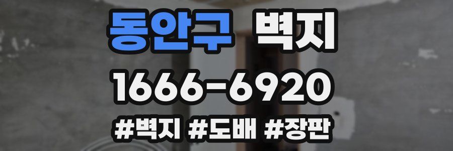 동안구 벽지