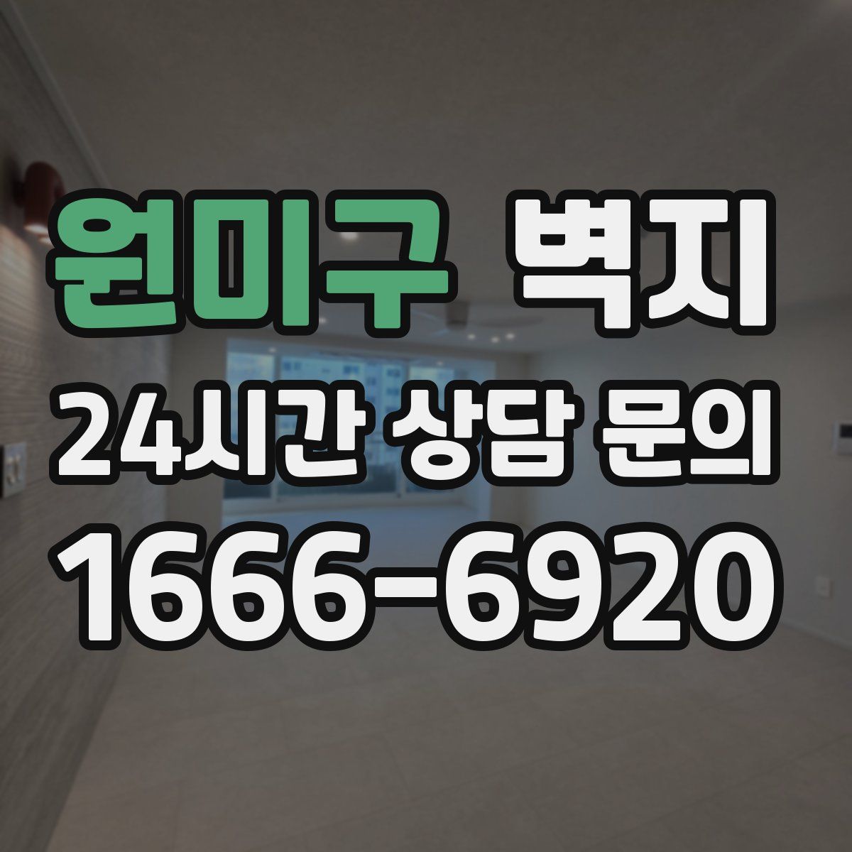 원미구 벽지