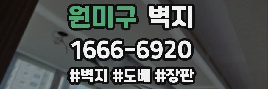 원미구 벽지