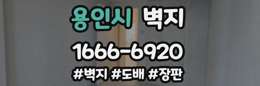 용인시 벽지