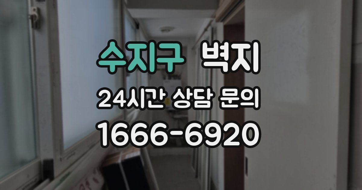 수지구 벽지