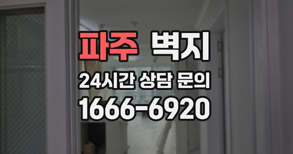 파주 벽지