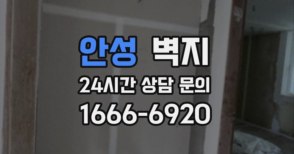 안성 벽지