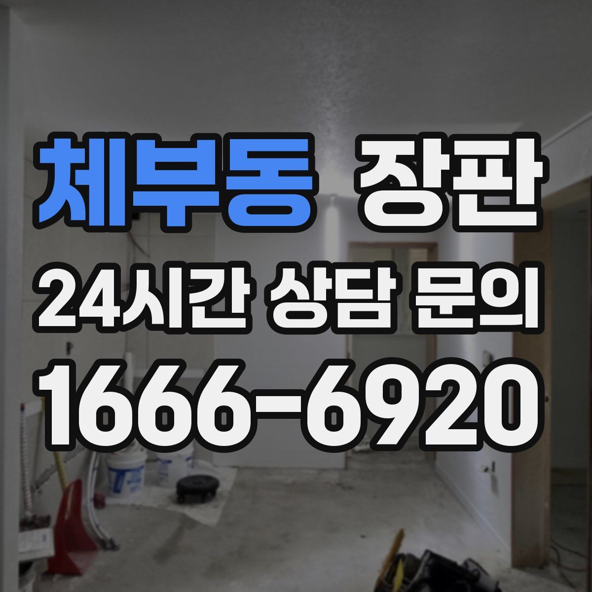 체부동 장판