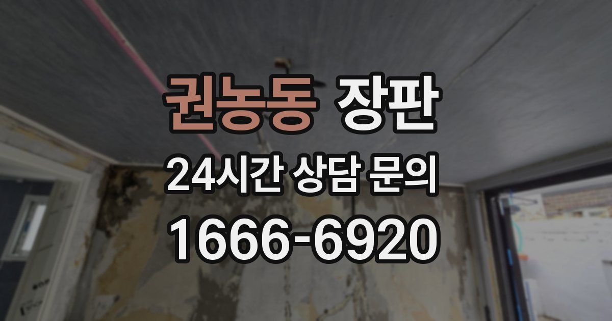 권농동 장판