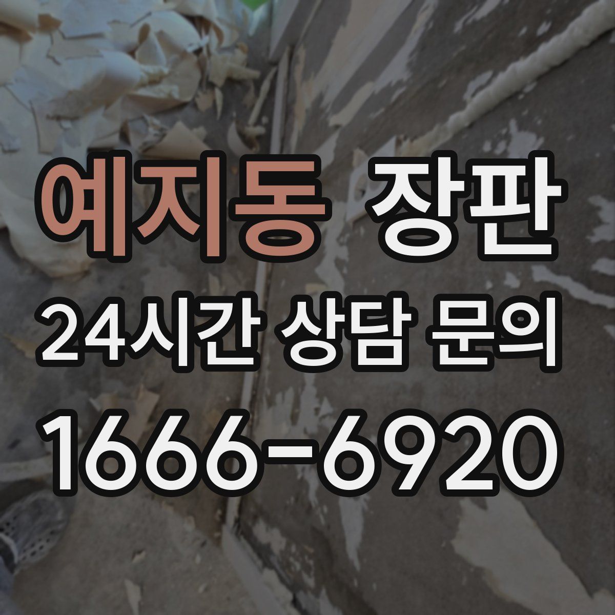 예지동 장판