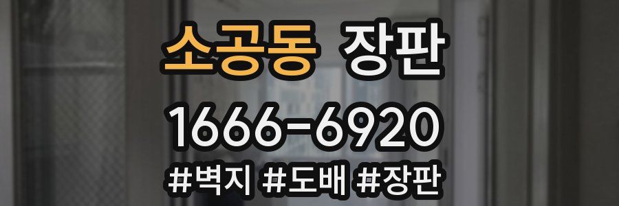 소공동 장판