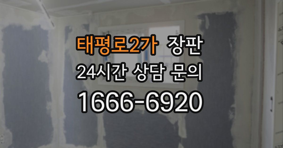 태평로2가 장판