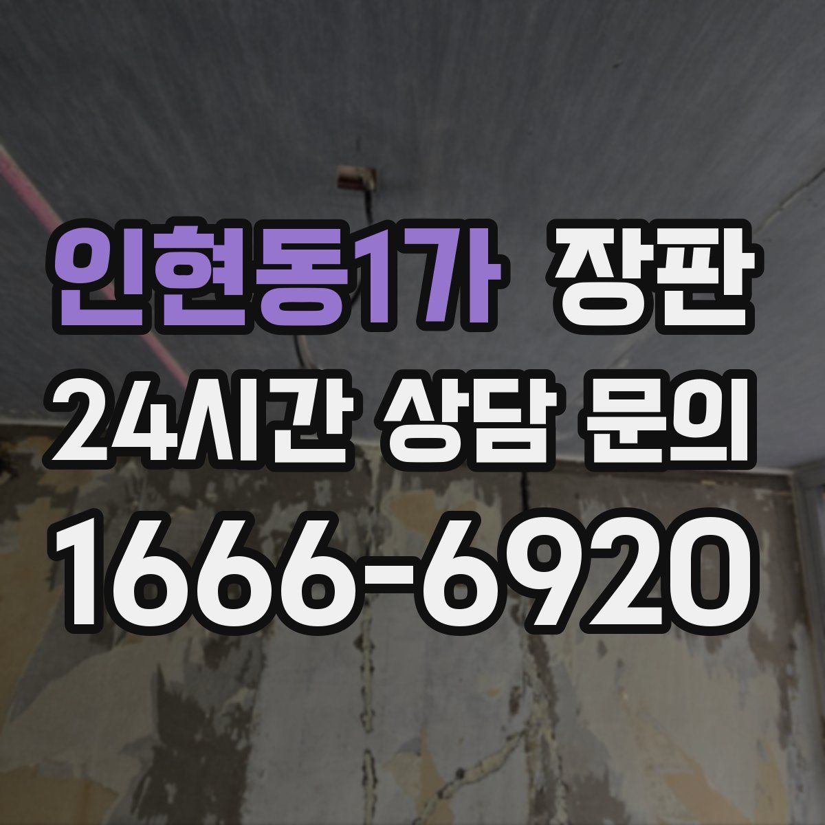 인현동1가 장판