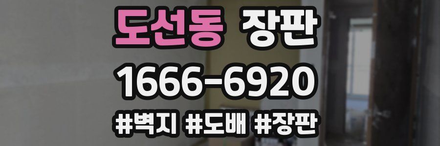 도선동 장판