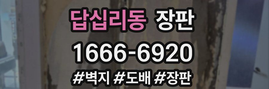 답십리동 장판
