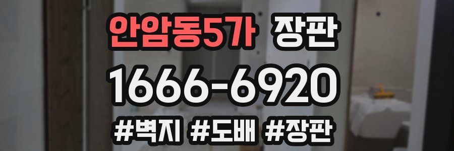 안암동5가 장판