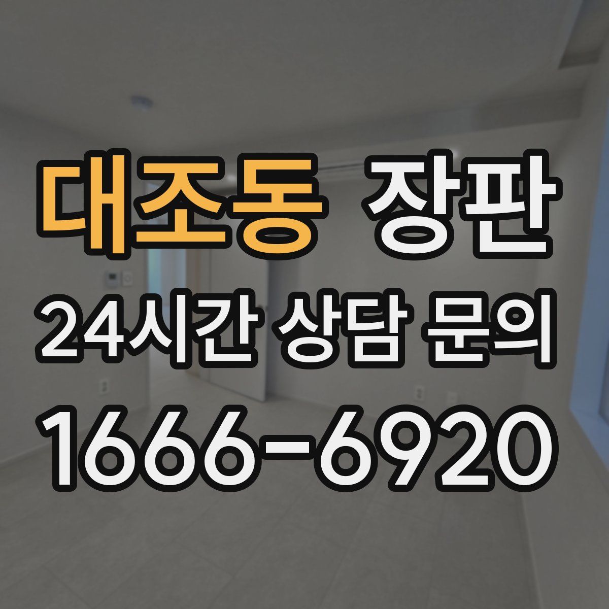 대조동 장판