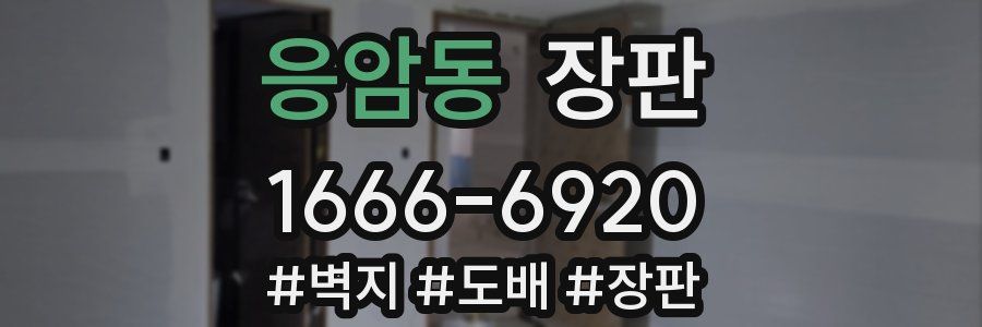 응암동 장판