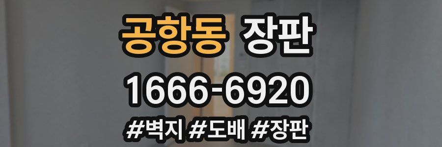 공항동 장판