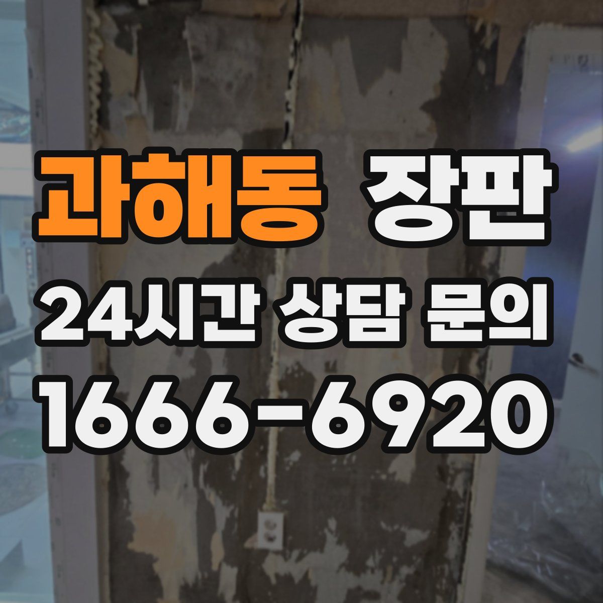 과해동 장판