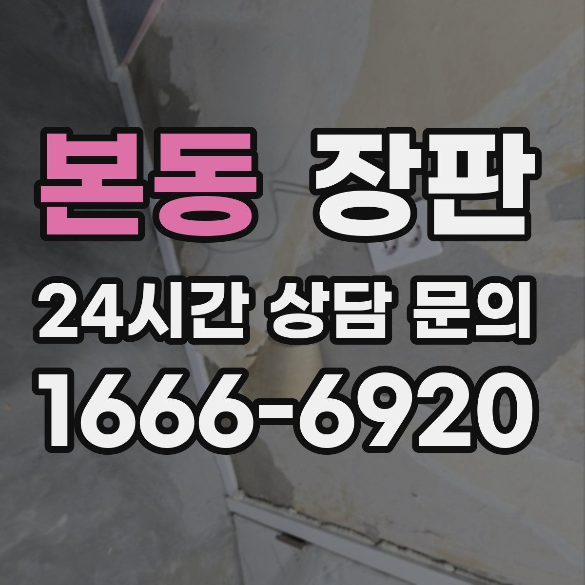 본동 장판