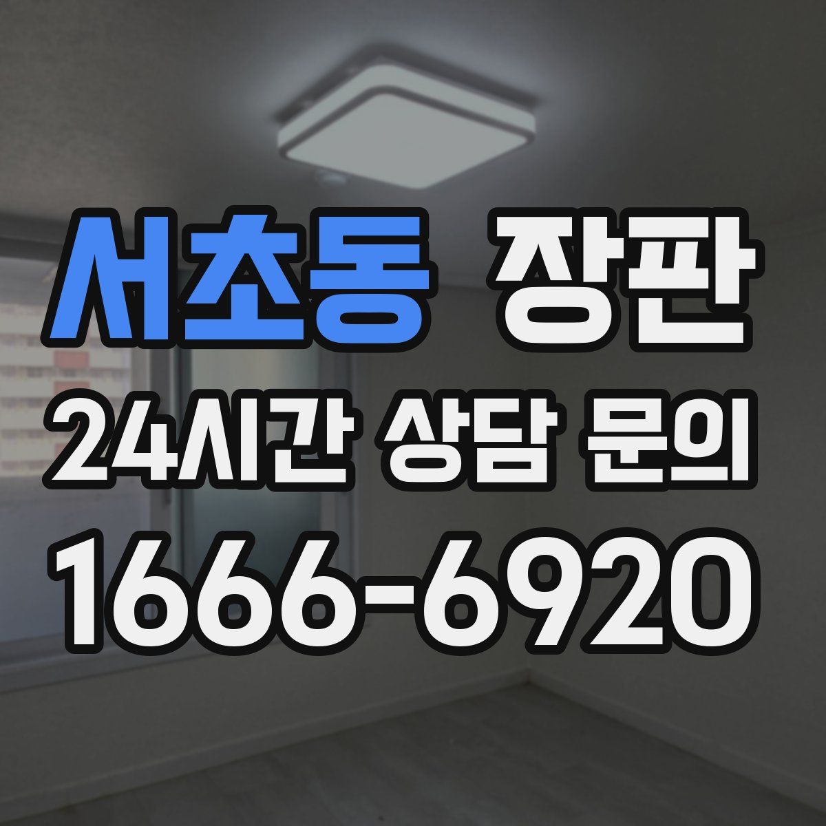 서초동 장판