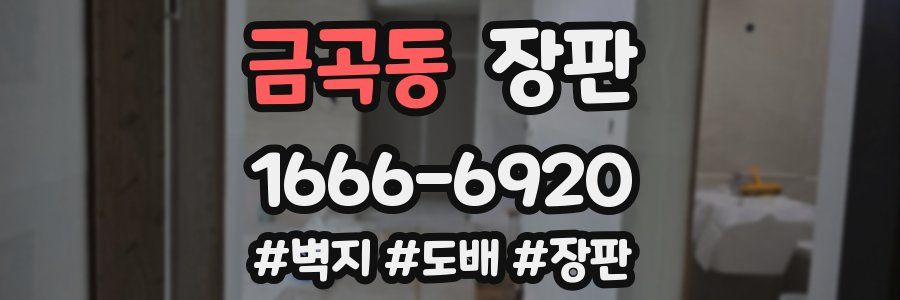 금곡동 장판