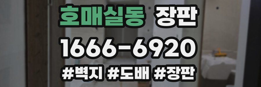 호매실동 장판