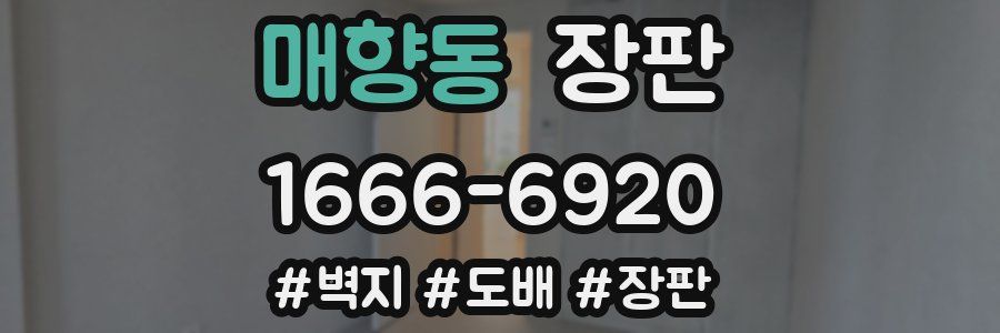 매향동 장판