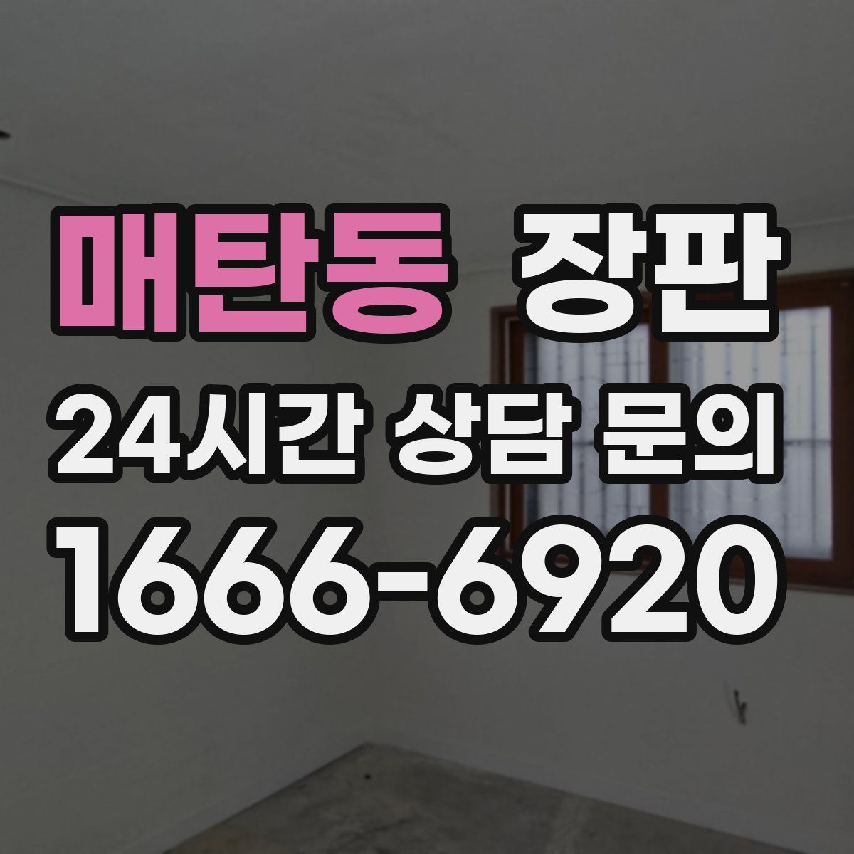 매탄동 장판