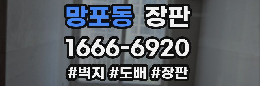망포동 장판