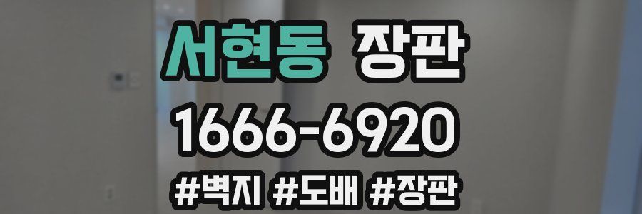 서현동 장판