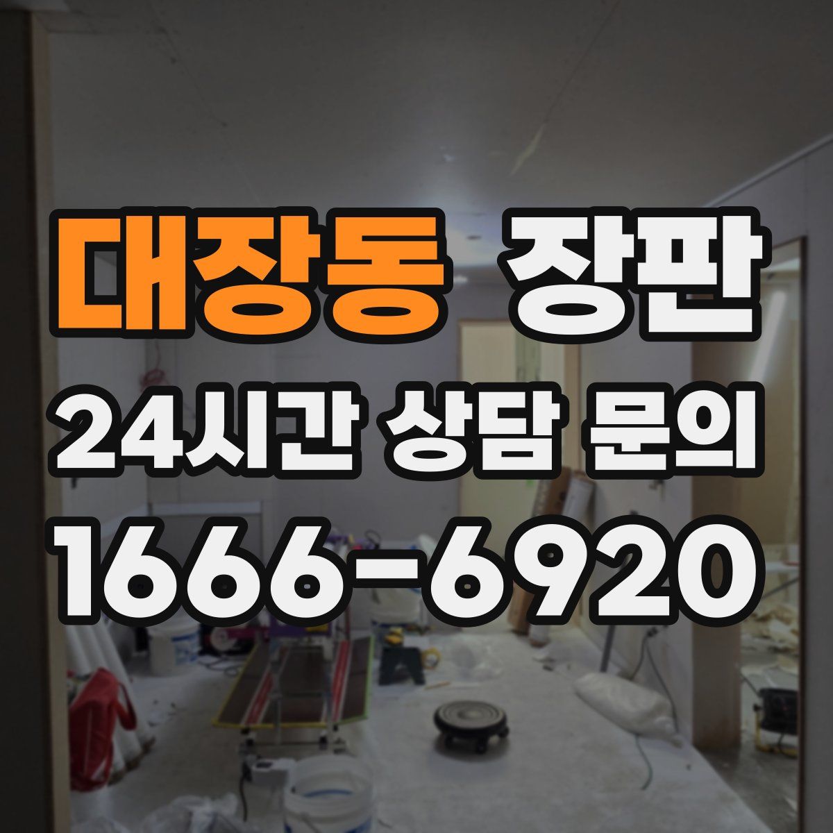 대장동 장판