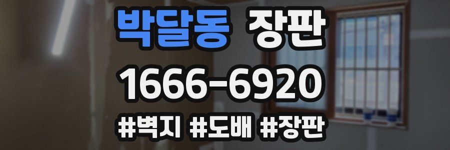 박달동 장판