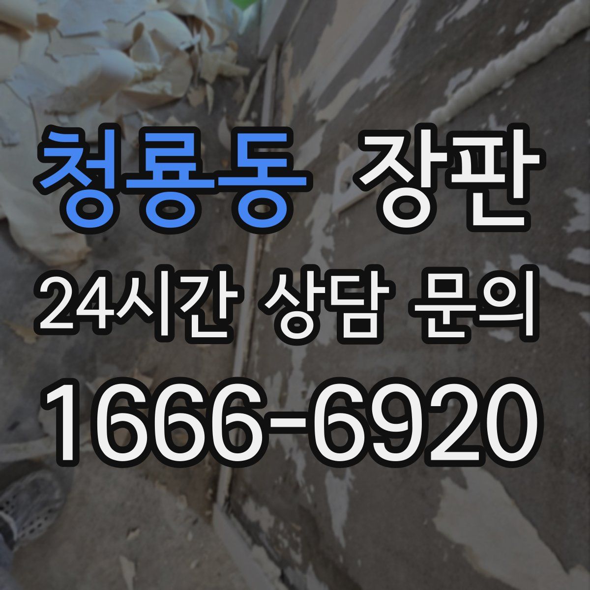 청룡동 장판