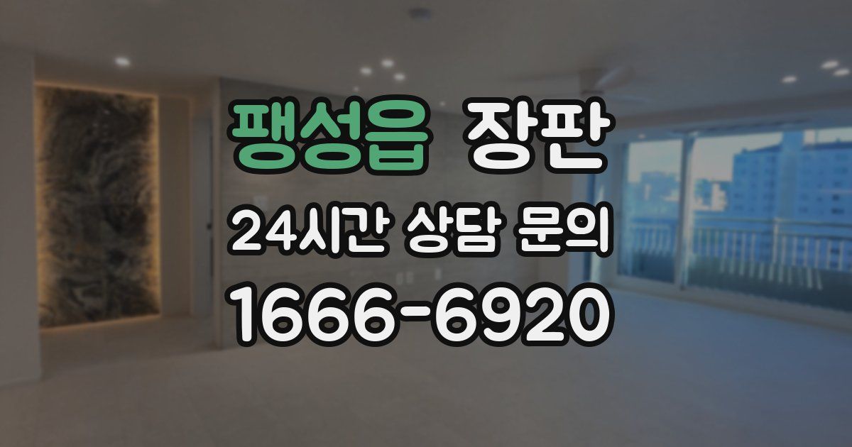 팽성읍 장판