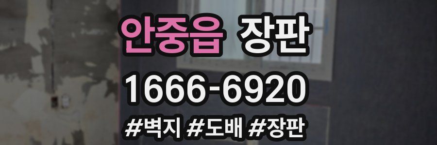 안중읍 장판