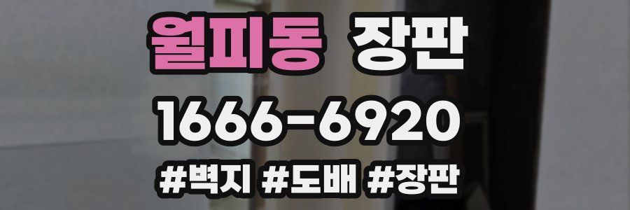 월피동 장판