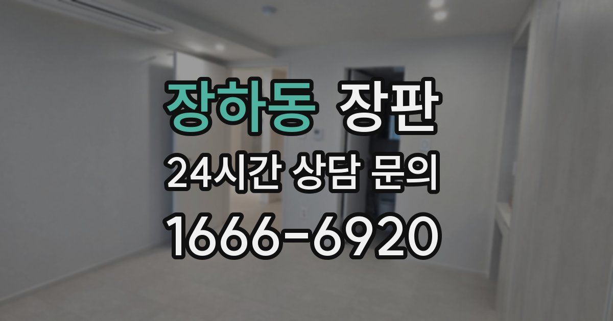 장하동 장판