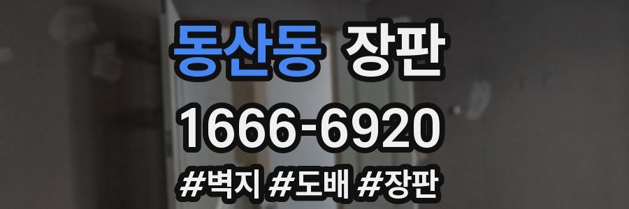 동산동 장판
