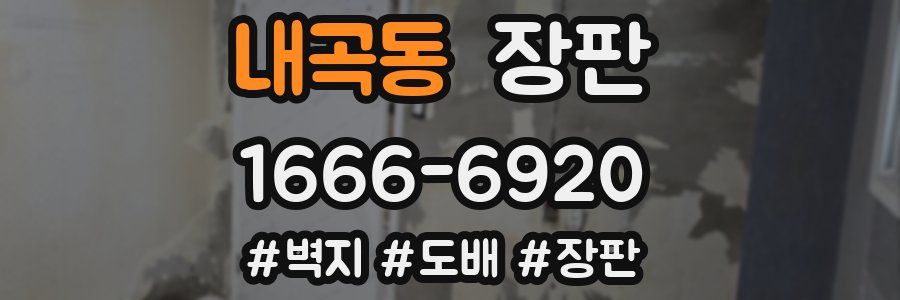 내곡동 장판