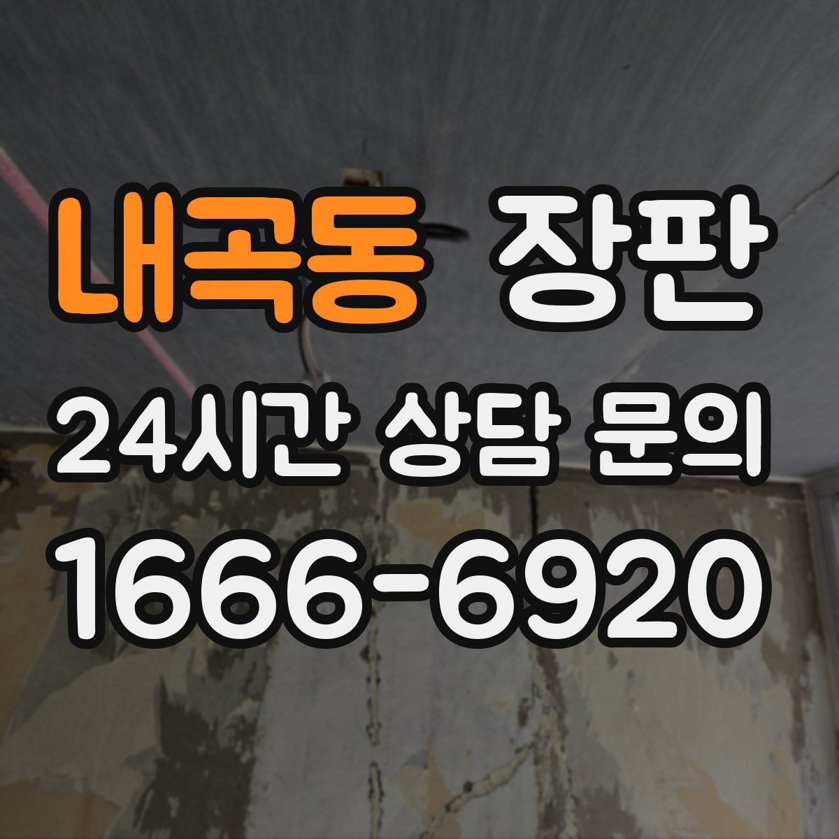 내곡동 장판