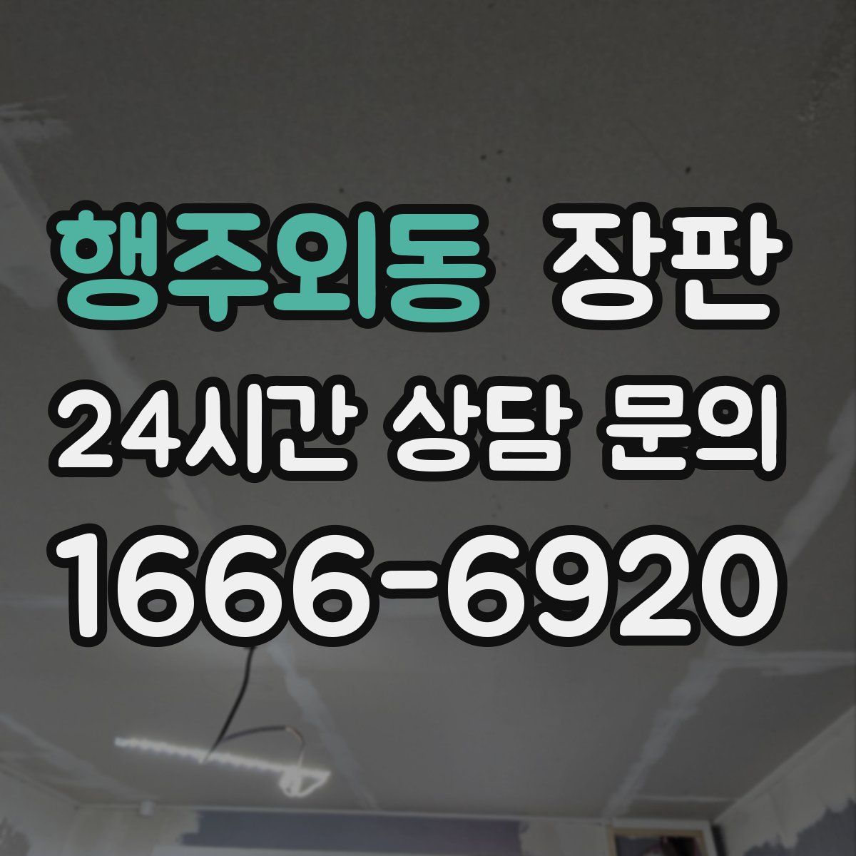 행주외동 장판