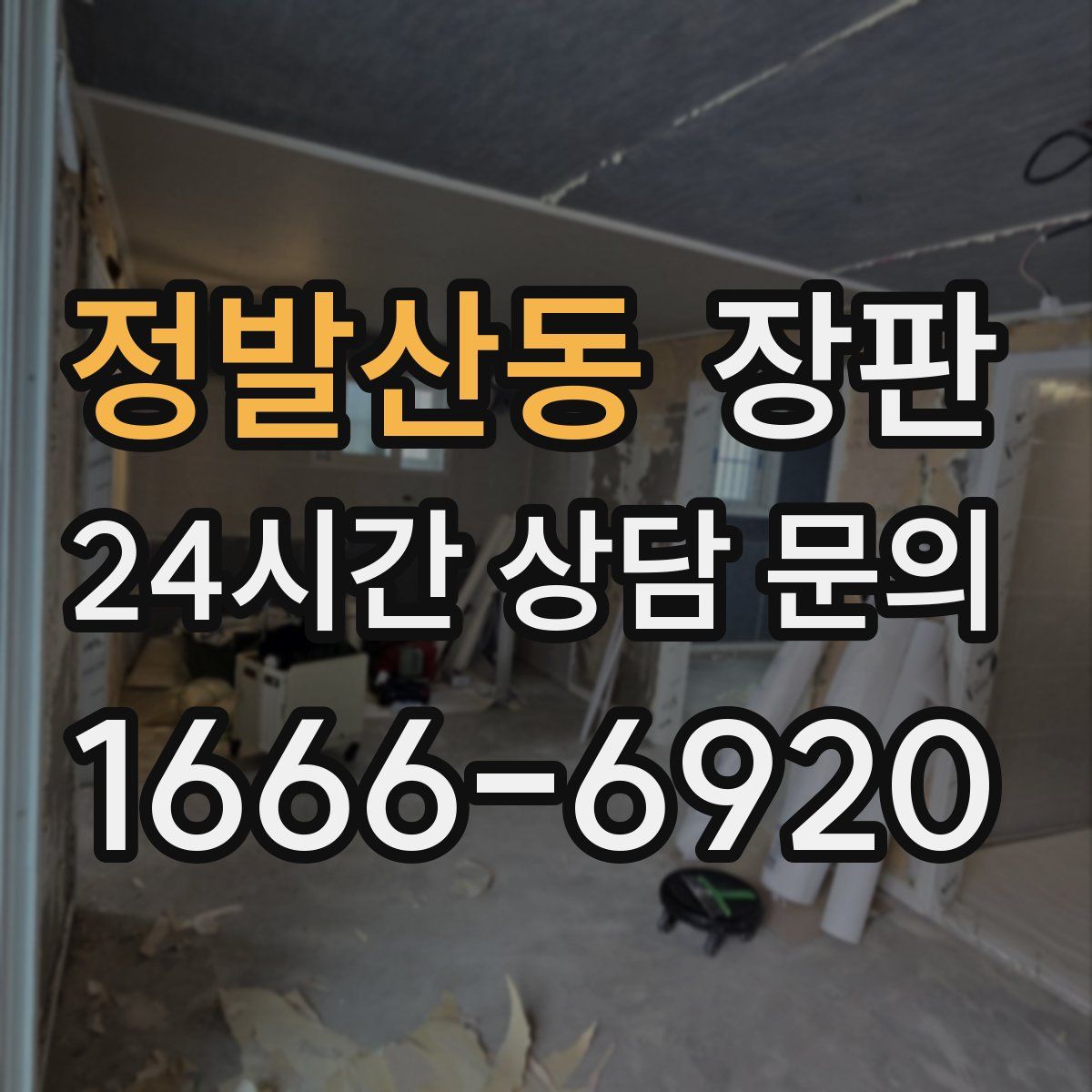 정발산동 장판