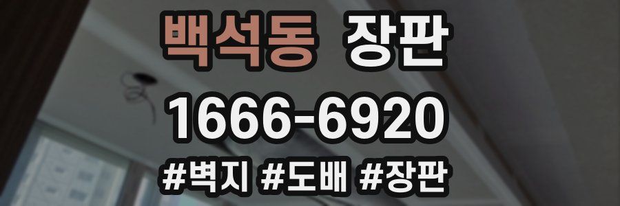 백석동 장판