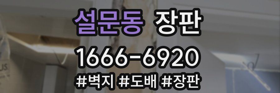 설문동 장판
