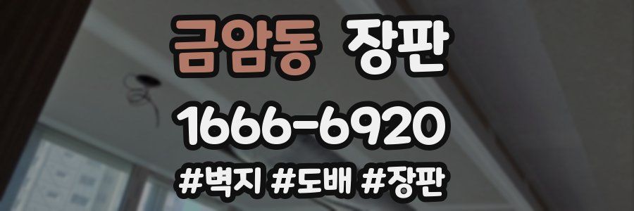 금암동 장판