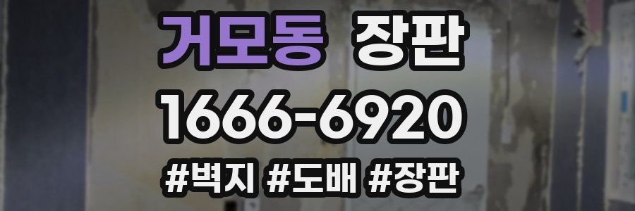 거모동 장판